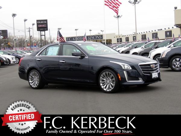 Used 2016 Cadillac CTS Sedan Luxury Collection AWD for sale Sold at Rolls-Royce Motor Cars Philadelphia in Palmyra NJ 08065 1