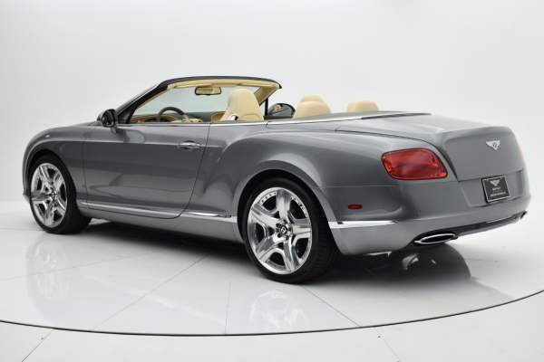 Used 2012 Bentley Continental GT W12 Convertible for sale Sold at Rolls-Royce Motor Cars Philadelphia in Palmyra NJ 08065 4