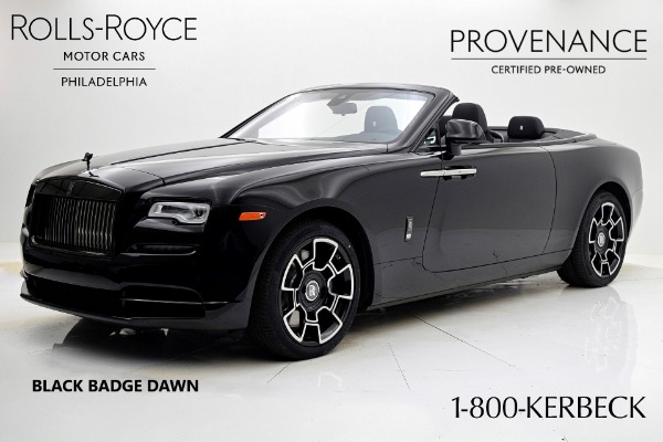 Used Used 2019 Rolls-Royce Black Badge Dawn / LEASE OPTIONS AVAILABLE for sale $355,000 at Rolls-Royce Motor Cars Philadelphia in Palmyra NJ