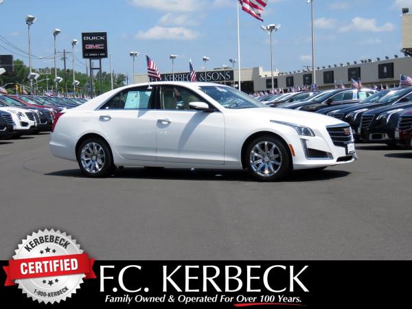 Used 2016 Cadillac CTS Sedan Luxury Collection AWD for sale Sold at Rolls-Royce Motor Cars Philadelphia in Palmyra NJ 08065 1