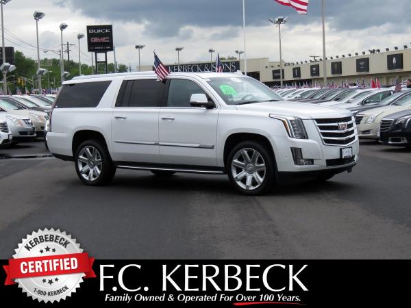 Used 2018 Cadillac Escalade ESV Luxury for sale Sold at Rolls-Royce Motor Cars Philadelphia in Palmyra NJ 08065 1