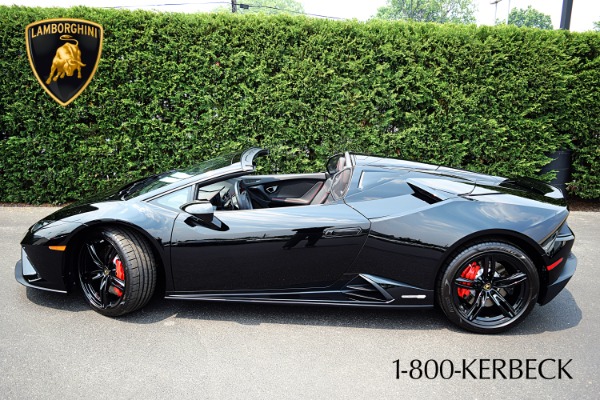 Used 2020 Lamborghini Huracan LP-610-2 EVO Spyder / LEASE OPTIONS AVAILABLE for sale Sold at Rolls-Royce Motor Cars Philadelphia in Palmyra NJ 08065 2