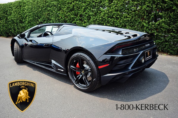 Used 2020 Lamborghini Huracan LP-610-2 EVO Spyder / LEASE OPTIONS AVAILABLE for sale Sold at Rolls-Royce Motor Cars Philadelphia in Palmyra NJ 08065 3