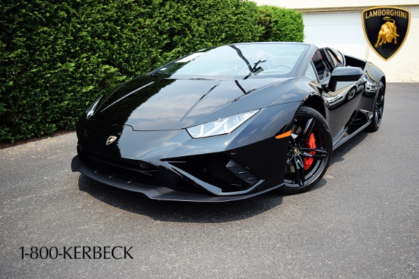 Used 2020 Lamborghini Huracan LP-610-2 EVO Spyder / LEASE OPTIONS AVAILABLE for sale Sold at Rolls-Royce Motor Cars Philadelphia in Palmyra NJ 08065 4