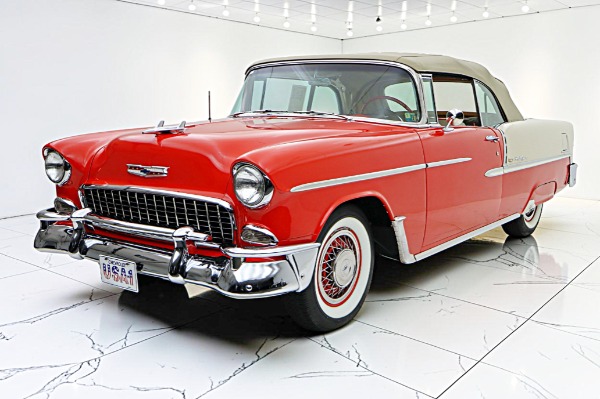 Used Used 1955 Chevrolet Bel Air Convertible from the Kerbeck Collection for sale $80,000 at Rolls-Royce Motor Cars Philadelphia in Palmyra NJ