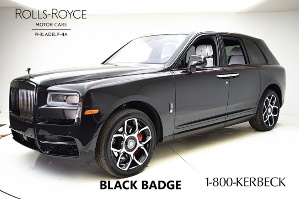 New 2021 Rolls-Royce Black Badge Cullinan Black Badge for sale $465,000 at Rolls-Royce Motor Cars Philadelphia in Palmyra NJ 08065 3