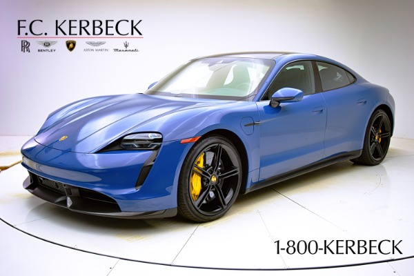 Used 2021 Porsche Taycan AWD Turbo S for sale Sold at Rolls-Royce Motor Cars Philadelphia in Palmyra NJ 08065 2