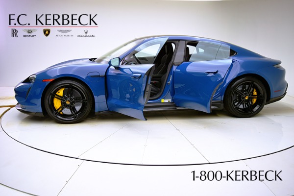 Used 2021 Porsche Taycan AWD Turbo S for sale Sold at Rolls-Royce Motor Cars Philadelphia in Palmyra NJ 08065 4