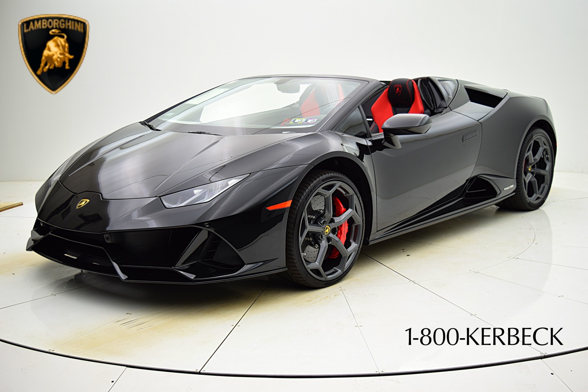 Used 2020 Lamborghini Huracan EVO AWD LP 640-4 EVO Spyder / LEASE OPTIONS AVAILABLE for sale Sold at Rolls-Royce Motor Cars Philadelphia in Palmyra NJ 08065 2