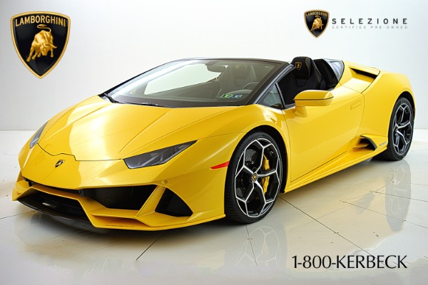 Used 2020 Lamborghini Huracan AWD LP 640-4 EVO Spyder / LEASE OPTIONS AVAILABLE for sale Sold at Rolls-Royce Motor Cars Philadelphia in Palmyra NJ 08065 2