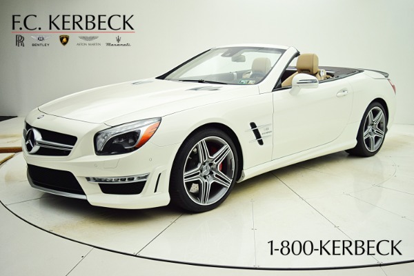 Used 2014 Mercedes-Benz SL-Class SL 63 AMG for sale Sold at Rolls-Royce Motor Cars Philadelphia in Palmyra NJ 08065 2