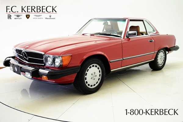 Used 1987 Mercedes-Benz 560-Class 560 SL for sale Call for price at Rolls-Royce Motor Cars Philadelphia in Palmyra NJ 08065 2