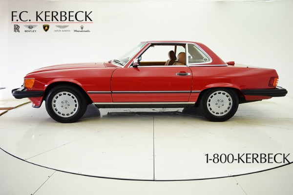 Used 1987 Mercedes-Benz 560-Class 560 SL for sale Call for price at Rolls-Royce Motor Cars Philadelphia in Palmyra NJ 08065 3