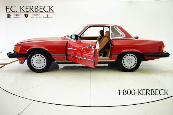 Used 1987 Mercedes-Benz 560-Class 560 SL for sale Call for price at Rolls-Royce Motor Cars Philadelphia in Palmyra NJ 08065 4