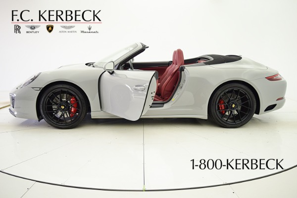 Used 2018 Porsche 911 Carrera GTS Cabriolet for sale Sold at Rolls-Royce Motor Cars Philadelphia in Palmyra NJ 08065 4