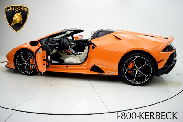 Used 2023 Lamborghini Huracan EVO Spyder RWD/ LEASE OPTIONS AVAILABLE for sale Sold at Rolls-Royce Motor Cars Philadelphia in Palmyra NJ 08065 4