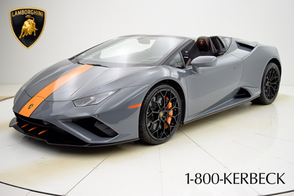 Used Used 2023 Lamborghini Huracan EVO Spyder RWD/LEASE OPTIONS AVAILABLE for sale Call for price at Rolls-Royce Motor Cars Philadelphia in Palmyra NJ