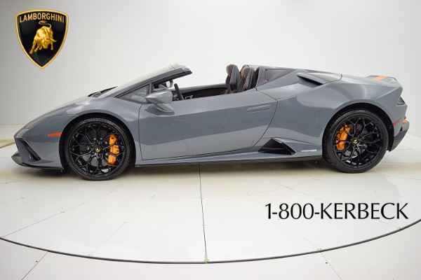 Used 2023 Lamborghini Huracan EVO Spyder RWD/LEASE OPTIONS AVAILABLE for sale Call for price at Rolls-Royce Motor Cars Philadelphia in Palmyra NJ 08065 3