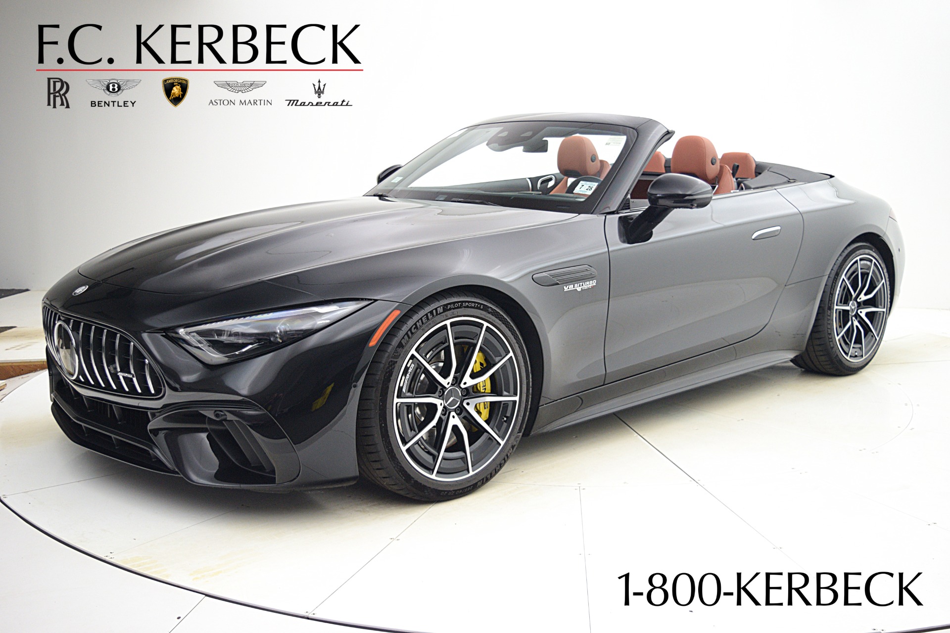Used 2023 Mercedes-Benz SL-Class 63 AMG Roadster for sale $123,000 at Rolls-Royce Motor Cars Philadelphia in Palmyra NJ 08065 2