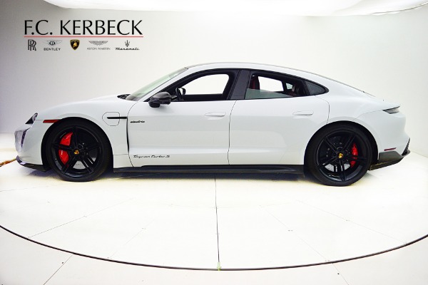 Used 2021 Porsche Taycan Turbo S for sale Sold at Rolls-Royce Motor Cars Philadelphia in Palmyra NJ 08065 3
