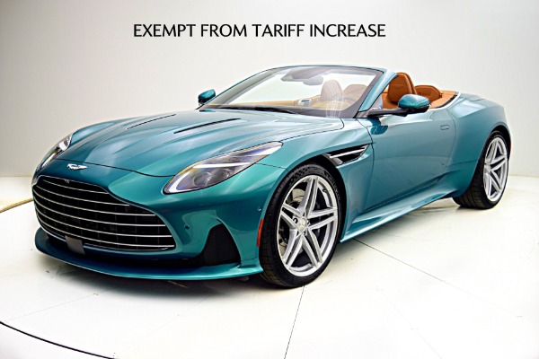 New New 2025 Aston Martin DB12 Volante for sale $282,200 at Rolls-Royce Motor Cars Philadelphia in Palmyra NJ