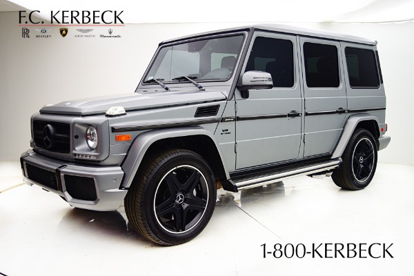 Used 2017 Mercedes-Benz G-Class AMG G 63 for sale Sold at Rolls-Royce Motor Cars Philadelphia in Palmyra NJ 08065 2