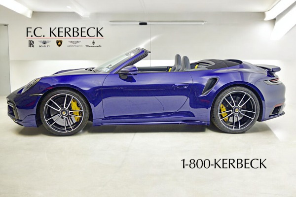 Used 2021 Porsche 911 Turbo S Cabriolet for sale Sold at Rolls-Royce Motor Cars Philadelphia in Palmyra NJ 08065 3