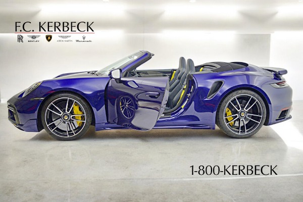 Used 2021 Porsche 911 Turbo S Cabriolet for sale Sold at Rolls-Royce Motor Cars Philadelphia in Palmyra NJ 08065 4