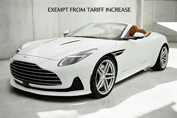 New 2025 Aston Martin DB12 Volante for sale Sold at Rolls-Royce Motor Cars Philadelphia in Palmyra NJ 08065 2
