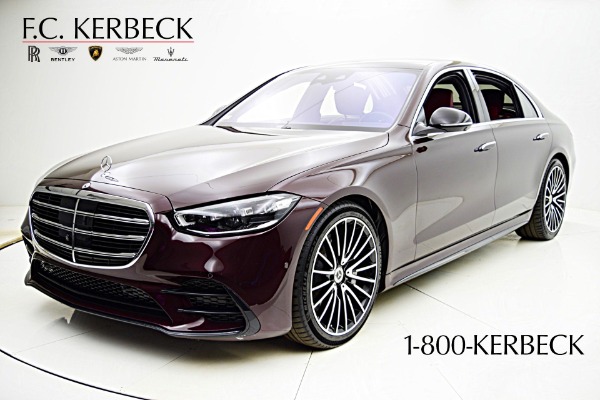 Used 2022 Mercedes-Benz S-Class S 580 4MATIC for sale Sold at Rolls-Royce Motor Cars Philadelphia in Palmyra NJ 08065 2