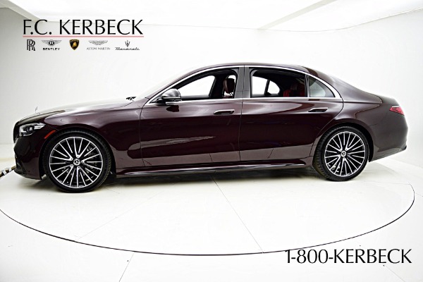 Used 2022 Mercedes-Benz S-Class S 580 4MATIC for sale Sold at Rolls-Royce Motor Cars Philadelphia in Palmyra NJ 08065 3