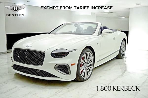 New 2025 Bentley Continental GTC Speed for sale Sold at Rolls-Royce Motor Cars Philadelphia in Palmyra NJ 08065 2