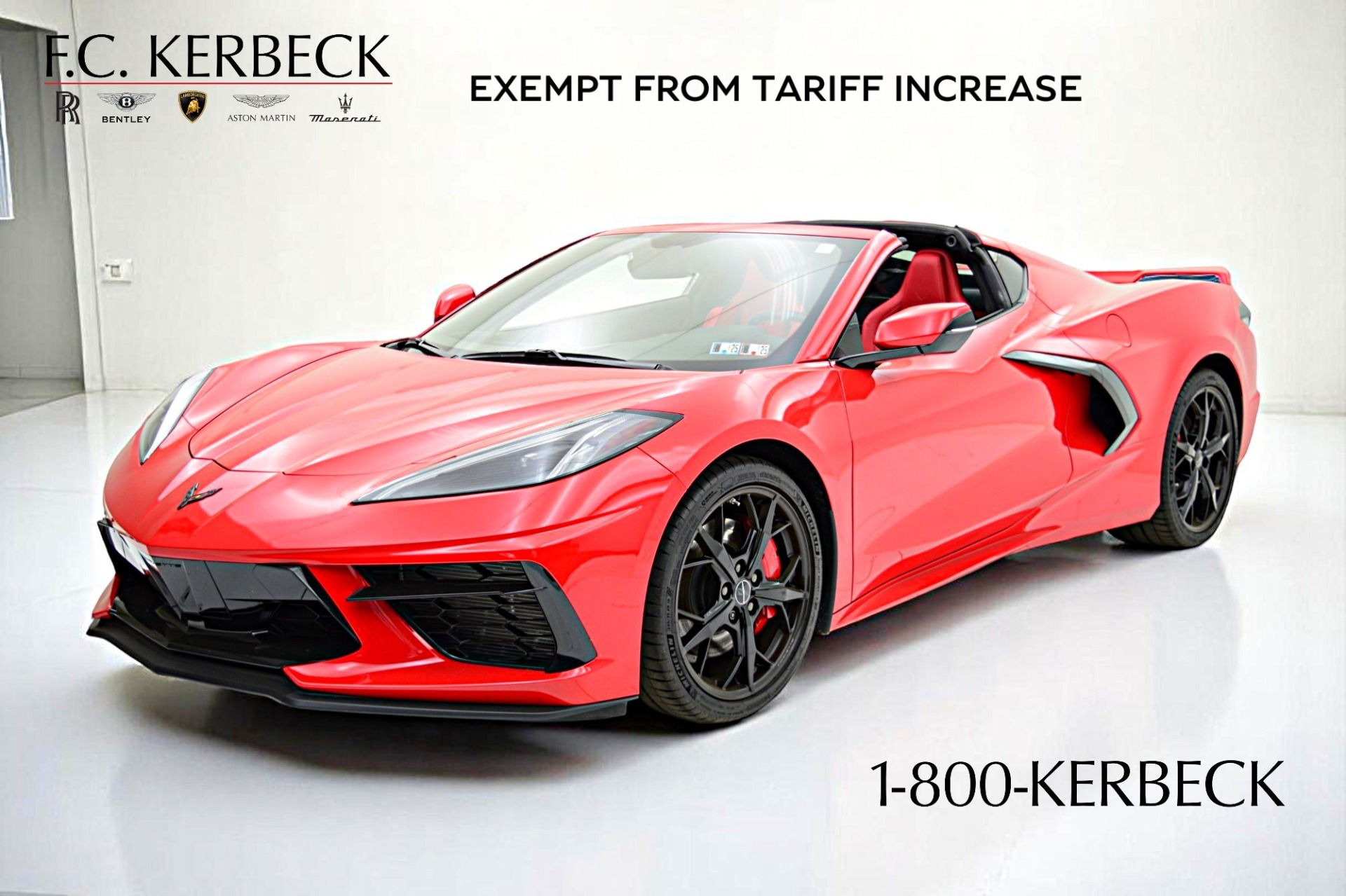 Used 2020 Chevrolet Corvette Stingray Coupe 1LT for sale $69,000 at Rolls-Royce Motor Cars Philadelphia in Palmyra NJ 08065 2