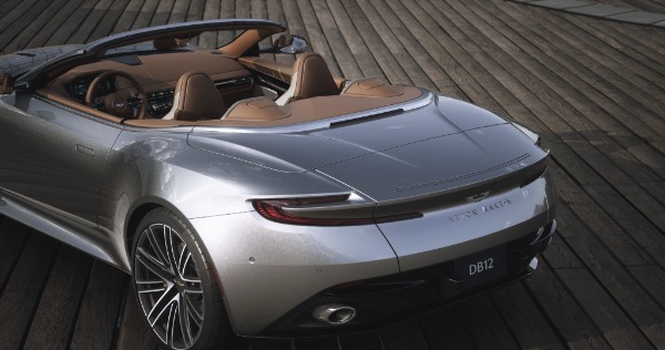 New 2026 Aston Martin DB12 Volante In-Transit for sale $318,300 at Rolls-Royce Motor Cars Philadelphia in Palmyra NJ 08065 4