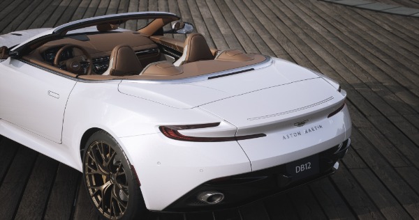 New 2026 Aston Martin DB12 Volante In-Transit for sale $320,600 at Rolls-Royce Motor Cars Philadelphia in Palmyra NJ 08065 4