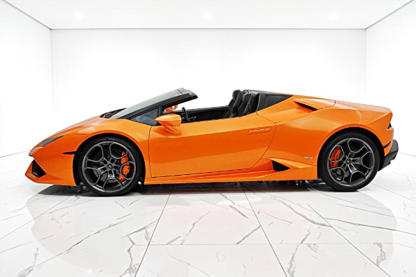 Used 2017 Lamborghini Huracan LP 610-4 Spyder/SELEZIONE PRE-OWNED CERTIFIED for sale $249,000 at Rolls-Royce Motor Cars Philadelphia in Palmyra NJ 08065 3