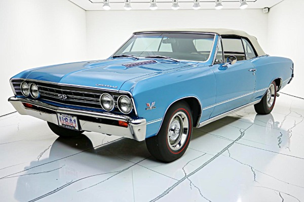 Used 1967 Chevrolet Chevelle SS 396 Convertible from the Kerbeck Collection for sale $85,000 at Rolls-Royce Motor Cars Philadelphia in Palmyra NJ 08065 2
