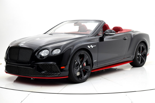 New 2017 Bentley Continental GT Speed Convertible Black Edition for sale Sold at Rolls-Royce Motor Cars Philadelphia in Palmyra NJ 08065 2