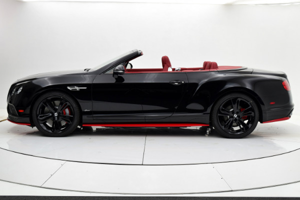 New 2017 Bentley Continental GT Speed Convertible Black Edition for sale Sold at Rolls-Royce Motor Cars Philadelphia in Palmyra NJ 08065 3