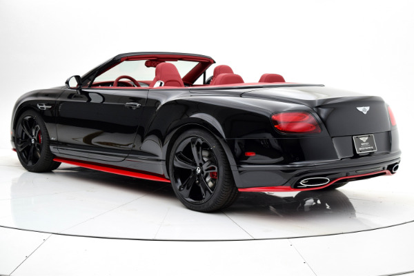 New 2017 Bentley Continental GT Speed Convertible Black Edition for sale Sold at Rolls-Royce Motor Cars Philadelphia in Palmyra NJ 08065 4