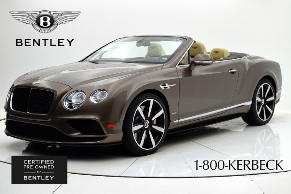 Used 2017 Bentley Continental GT V8 S Convertible for sale $179,000 at Rolls-Royce Motor Cars Philadelphia in Palmyra NJ 08065 2