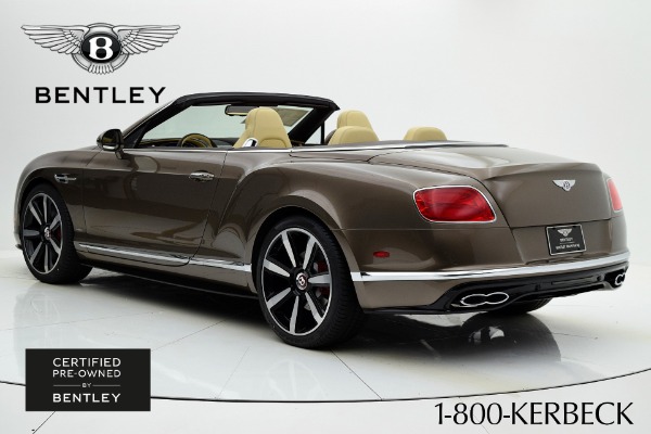 Used 2017 Bentley Continental GT V8 S Convertible for sale $179,000 at Rolls-Royce Motor Cars Philadelphia in Palmyra NJ 08065 4