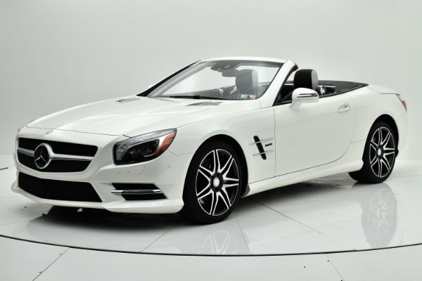 Used 2015 Mercedes-Benz SL-Class SL550 for sale Sold at Rolls-Royce Motor Cars Philadelphia in Palmyra NJ 08065 3