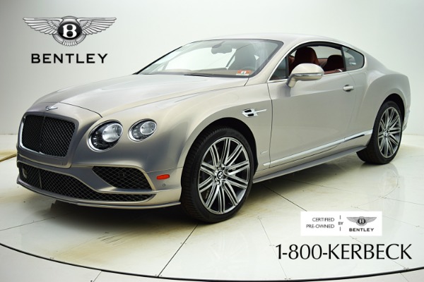 Used 2017 Bentley Continental GT Speed for sale $164,000 at Rolls-Royce Motor Cars Philadelphia in Palmyra NJ 08065 2