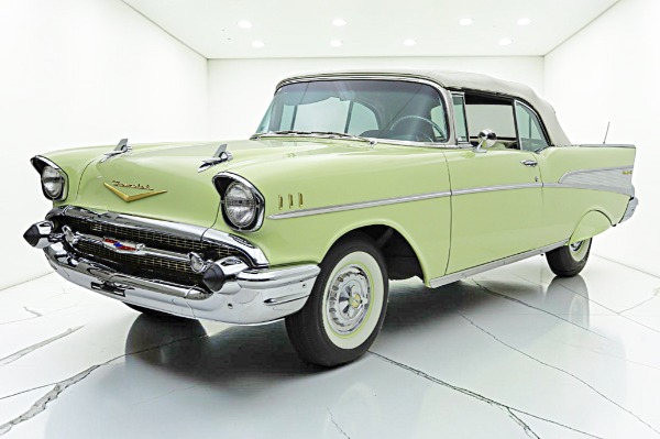 Used 1957 Chevrolet Bel Air Convertible from the Kerbeck Collection for sale $80,000 at Rolls-Royce Motor Cars Philadelphia in Palmyra NJ 08065 2