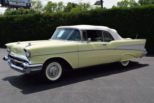 Used 1957 Chevrolet Bel Air Convertible for sale Sold at Rolls-Royce Motor Cars Philadelphia in Palmyra NJ 08065 3