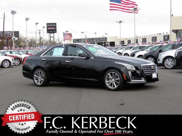 Used 2018 Cadillac CTS Sedan Luxury RWD for sale Sold at Rolls-Royce Motor Cars Philadelphia in Palmyra NJ 08065 1