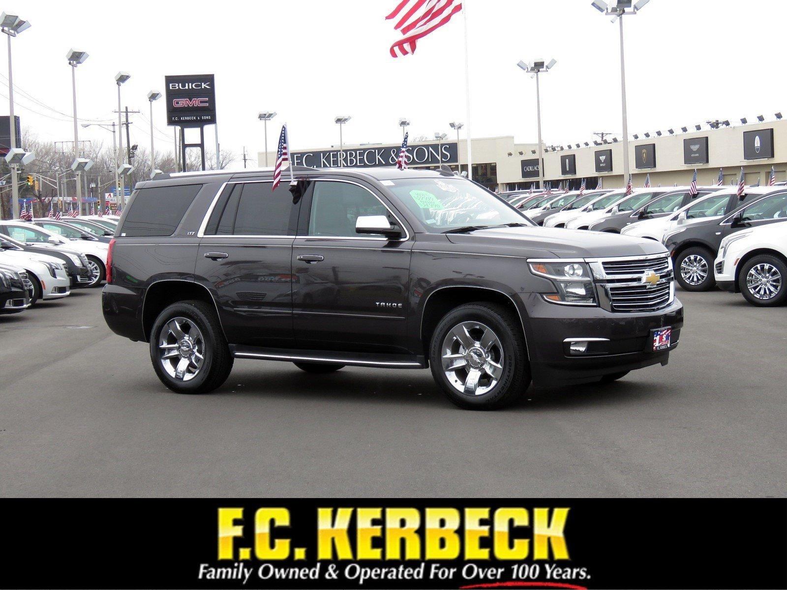 Used 2016 Chevrolet Tahoe LTZ for sale Sold at Rolls-Royce Motor Cars Philadelphia in Palmyra NJ 08065 1